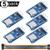 DAOKI 5Pcs Micro SD Storage Board Micro SD Card Module Micro SD Storage Expansion Board 6-pin with SPI Interface Micro SD TF Card Memory Shield Module SPI for Arduino Raspberry Pi with Dupont Wire