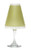 di Potter WS319 Nantucket Solid Paper White Wine Glass Shade, Oasis Green (Pack of 12)
