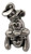 Disney Goofy Head Pewter Lapel Pin