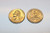 Pair of Real Double Sided Quarters 1 Two Headed and 1 Two Tailed Coin - 1 x Double Headed Quarter + 1 x Double Tailed Quarter by QUICK PICK MAGIC