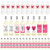 Big Dot of Happiness Be My Galentine - Mini Wine Bottle Labels, Wine Bottle Labels and Water Bottle Labels - Galentines and Valentines Day Party Decorations - Beverage Bar Kit - 34 Pieces