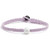 Lokai Single Wrap Bracelet, Lilac, 7.5" - Extra Large