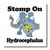 3dRose Elephant Stomp On Hydrocephalus Awareness Ribbon Cause Design-Iron On Heat Transfer, 8 by 8-inch, for White Material (ht_114569_1)