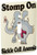 3dRose lsp_114638_1 Elephant Stomp On Sickle Cell Anemia Awareness Ribbon Cause Design Single Toggle Switch
