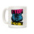 LookHUMAN Stop Talking White 11 Ounce Ceramic Coffee Mug