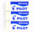 Pilot Foam Eraser M (ER-F8), Pack of 3 (Japan Import) [Komainu-Dou Original Package]