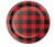 Buffalo Plaid Dessert Plates, 48 ct