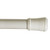 Maytex EZ UP Rust Resistant Strong Hold Basic Adjustable Tension Shower Rod, 43 inches to 72 inches, Bone