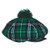 St. Patrick's Day Plaid Fabric Gatsby Hat | Party Accessory I 3 Ct