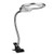 LED Magnifying Glass, Desk Clip Clamp Flexible Magnifier Adjustable Jewelry Watch Repair Tool Adjustable LED Light for Reading Crafts Hobbies Tasks Close Work Dimmable Magnifying Glass Lamp Loup