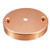 uxcell Retro Ceiling Light Plate Pointed Base Chassis Disc Pendant Fitting Accessories 120mmx20mm Rose Gold w Screw