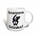 3dRose 115469_1 Dysautonomia Stinks Skunk Awareness Ribbon Cause Design Ceramic Mug 11 oz White