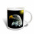 3dRose 101126_3 Protector - Eagle On A Black Background Magic Transforming Mug 11 oz White