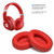 Beats Ear Cushion, AGPtEK 2 Pieces Red Foam Replacement Earpads for Beats Studio 2.0 Wired/Wireless B0500 B0501 Headphone & Beats Studio 3.0