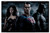 Trends International DC Comics Movie - Batman v Superman - Trio Wall Poster, 14.725" x 22.375", White Framed Version