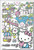 Trends International Hello Kitty - Carnival Wall Poster, 22.375" x 34", White Framed Version