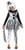 Fun World Big Girl's Killer Clown Children's Costume, Multicolor, Standard