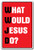 What Would Jesus DO Aluminum Sign Christmas Church Religious Jesus Christ Religion | Indoor/Outdoor | 18" Tall