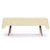 GiftExpressions 12-Pack Party Disposal Premium Plastic Tablecloth 54 Inch. x 108 Inch. Rectangle Table Cover (Ivory, 12 Pack Rectangle 54 Inch. x 108 Inch.)