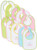 Neat Solutions Water Resistant Bib Set, 10 count, Girl
