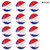 Windy City Novelties (12 Pack) Inflatable Beach Balls Patriotic Theme 16 inch Bulk