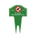 Gbateri No Pooping Dog Sign with Stake - Sign Politely Reads:Please Be Respectful - Stop Dogs from Pooping or Peeing On Your Lawn Yard Sign,Weatherproof-15 x 9.5" No Poop Dog Aluminum Yard Sign Green