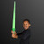FlashingBlinkyLights Green LED Expandable Light Up Saber Swords