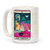 LookHUMAN Hermit Tarot Card White 15 Ounce Ceramic Coffee Mug