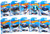 Hot Wheels Race Team 10-Pack Diecast Mini Collection [Amazon Exclusive]