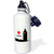3dRose wb_58527_1"I Love London" Sports Water Bottle, 21 oz, White