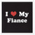 3dRose I Love My Fiance - Greeting Cards, 6 x 6 inches, set of 6 (gc_16599_1)