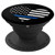 Police Officer Thin Blue Line Law Enforcement Department PopSockets Grip and Stand for Phones and Tablets