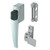 Prime-Line K 5006 Screen and Storm Door Push Button Latch Set With Night Lock  Replace Old or Damaged Screen or Storm Door Handles Quickly and Easily  Aluminum Finish (Fits Doors 5/8  1-1/4 Thick)