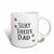 3dRose 153986_2 Silky Terrier Dog Dad Mug, 15 oz, Ceramic