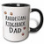 3dRose 153971_4 Rhodesian Ridgeback Dog Dad Mug, 11 oz, Black