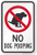 SmartSign "No Dog Pooping" Sign | 12" x 18" Aluminum