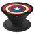 Marvel Captain America Shield Halftone Retro Icon PopSockets Grip and Stand for Phones and Tablets