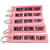 Rotary13B1 Insert Before Flight Keychain - Pink/Black 5PCS