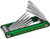 Performance Tool W9134 10pc Alum. Folding Star Hex Key