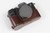 A7R IV Case, BolinUS Handmade Genuine Real Leather Half Camera Case Bag Cover for Sony Alpha A7R IV Bottom Opening Version + Hand Strap (Coffee)