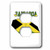 3dRose lsp_58778_6 Jamaican flag in the outline map and word Jamaica 2 plug Outlet Cover