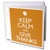 3dRose Keep calm and give thanks - Greeting Cards, 6 x 6 inches, set of 12 (gc_161168_2)