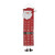 Mud Pie Santa Advent Calendar, Red, White