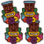 Tiki Luau - Tiki Decorations DIY Tropical Hawaiian Summer Party Essentials - Set of 20