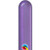 Qualatex Latex Balloon 058286 Chrome - Purple, 260Q,