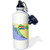 3dRose wb_47324_1"Map and Flag of Croatia with Republic of Croatia printed in English and Croatian" Sports Water Bottle, 21 oz, White