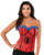 Rubie's Women's Marvel Universe Adult Classic Spider-man Corset, Multi, Small