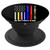 Thin Lines US Flag Military Firefighter Police EMS Nurse PopSockets Grip and Stand for Phones and Tablets