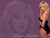 Posterazzi DAP19348 Morgan Fairchild - On Purple Photo Print, 10 x 8, Multi