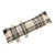Mud Pie Black & White Check Pillows (Long)